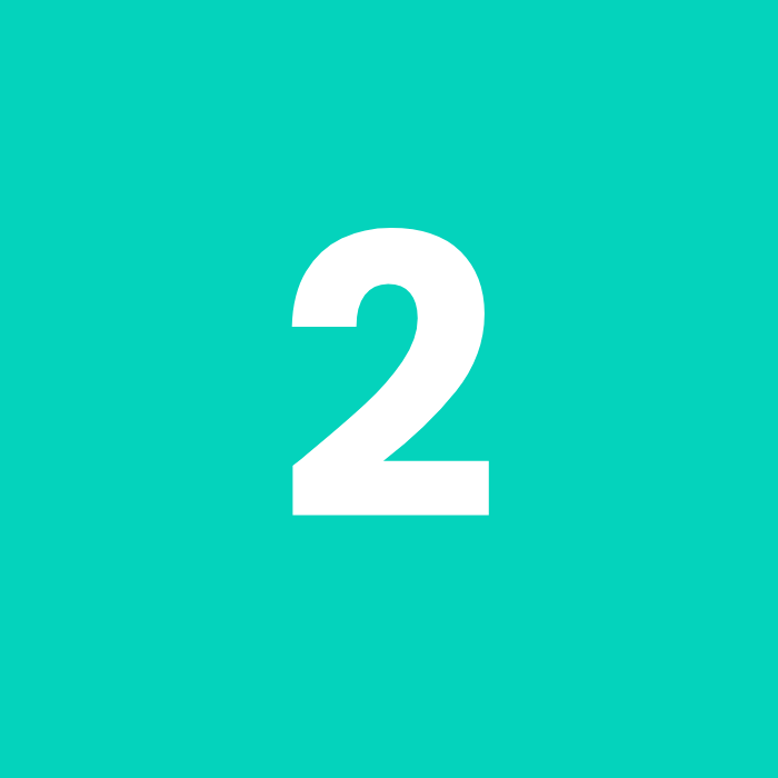 Number 2 icon representing the second resource in the Prevent Duty guidance list for safeguarding, compliance and British Values education at Educationwise